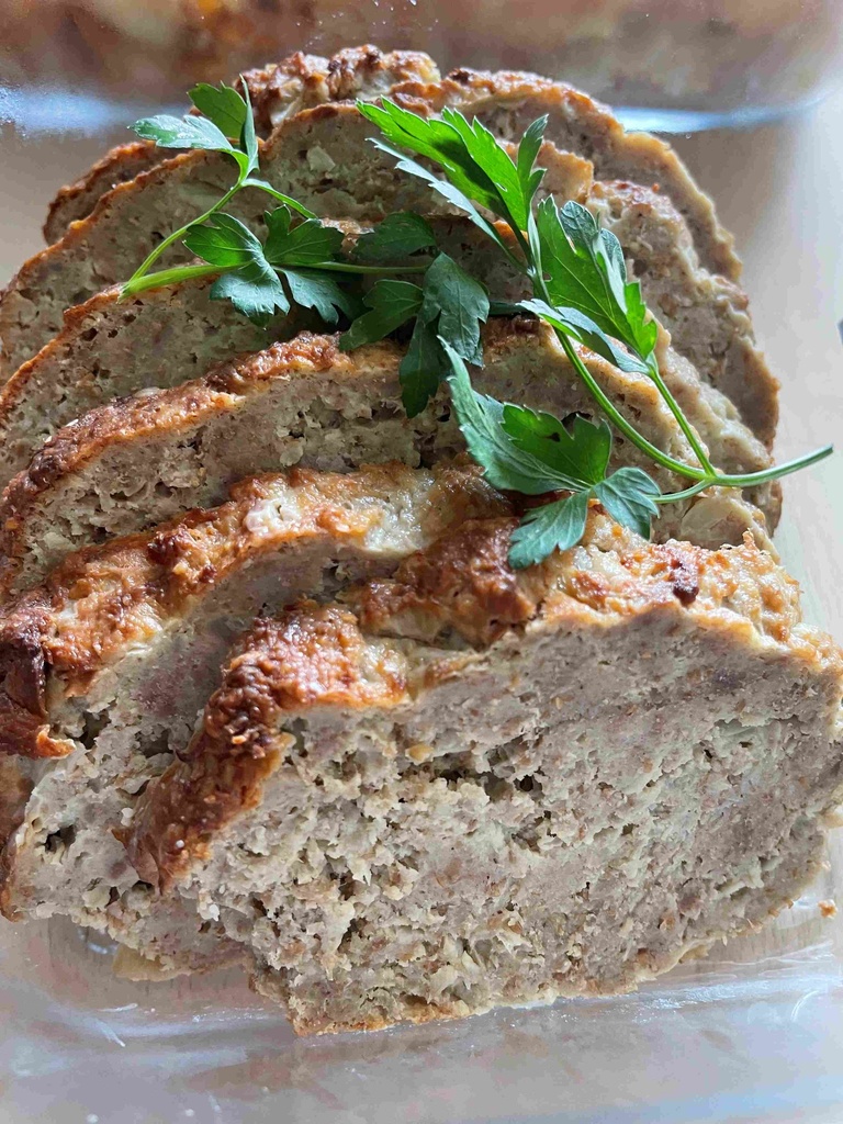 2026W23 Pain de viande au romarin ou boulettes nature, légume de saison et PDT rôties - Mardi