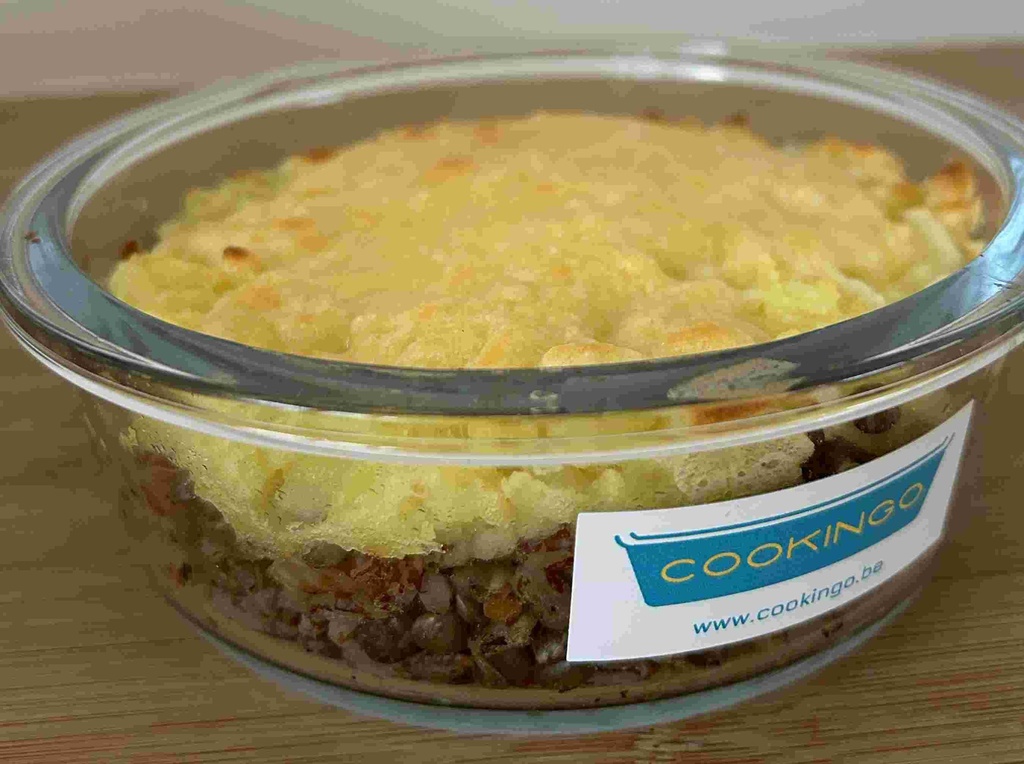 Parmentier végé et légumes de saison - Lundi